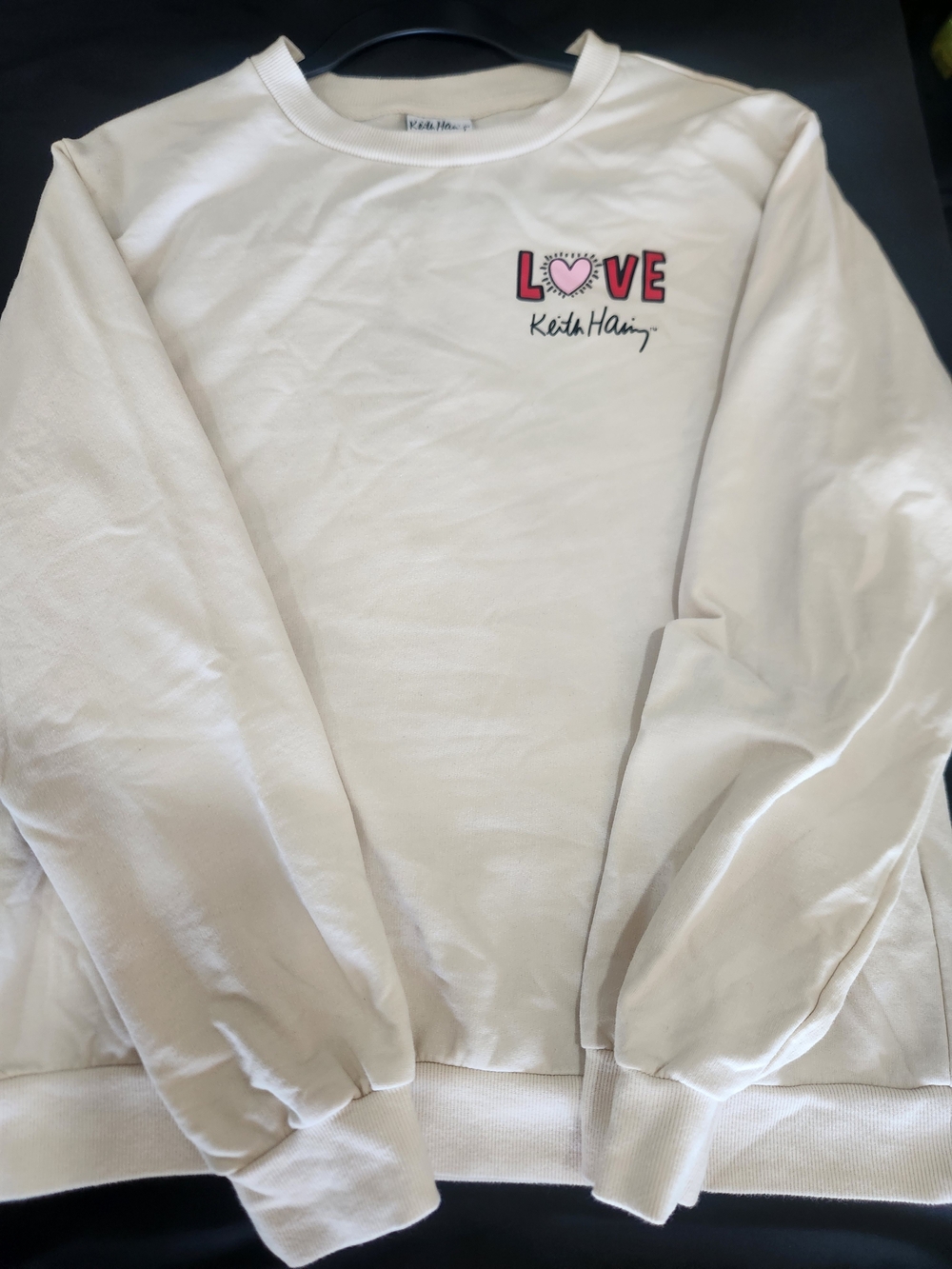Keith Haring "LOVE" Sweatshirt - White